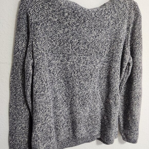 Tommy Hilfiger Women's Navy Crew Cableknit Pullover Sweater XL - Picture 5 of 8